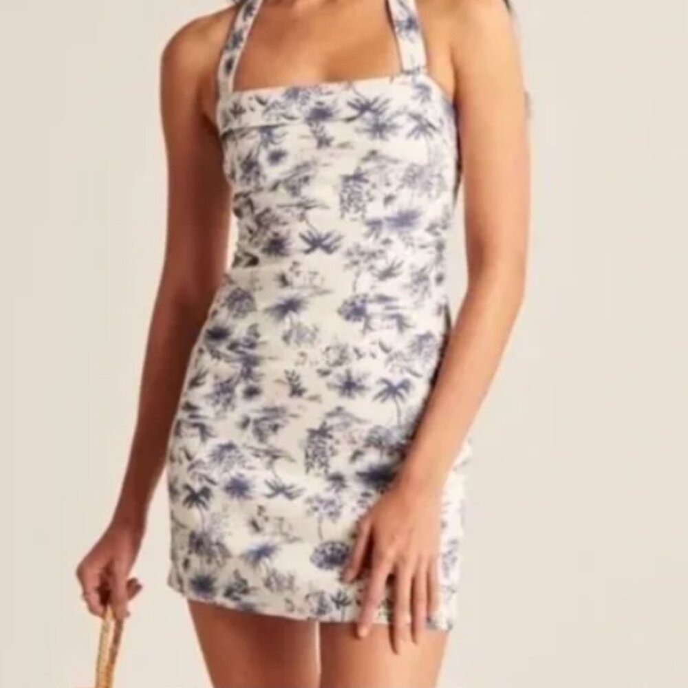 Abercrombie Halter Mini Dress Size Medium NWOT